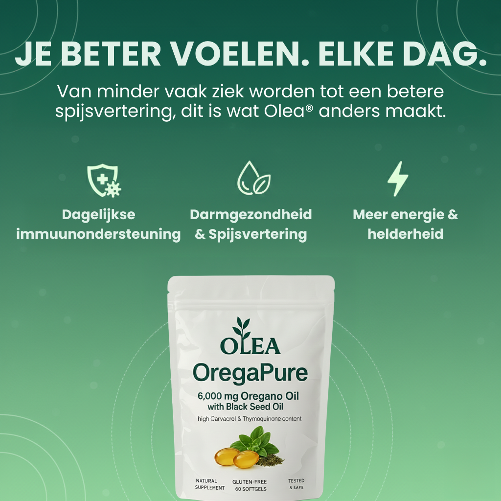 Olea | Oregano-olie & Zwarte Komijnolie